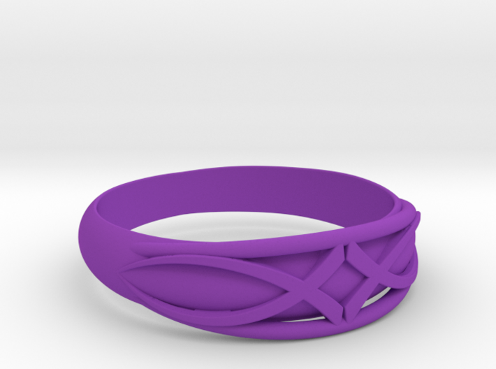 Size 7 L Ring 3d printed