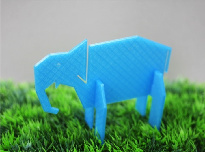 Animal_Elephant 3d printed