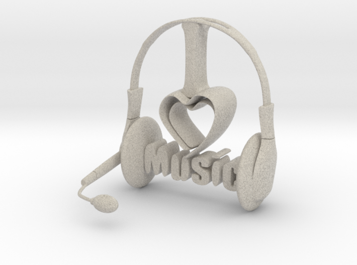 Headphone 3d printed