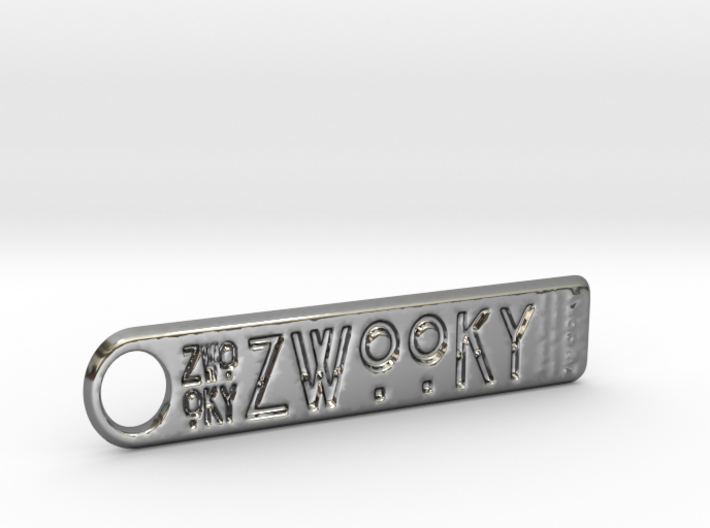 ZWOOKY Style 132 Sample - keychain  3d printed 