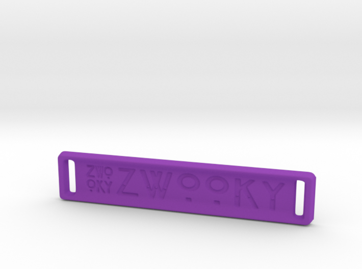 ZWOOKY Style 18 Sample - bag tag 3d printed