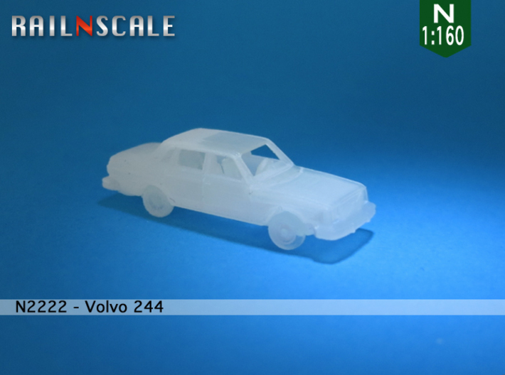 Volvo 244 DL (N 1:160) 3d printed 