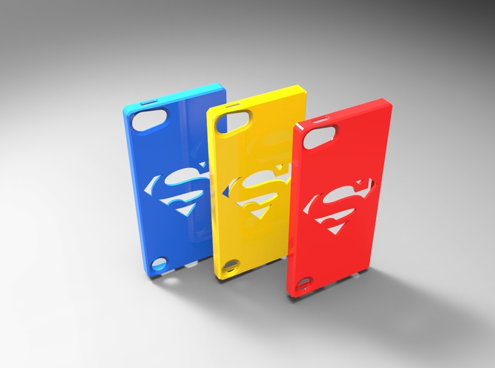 Ipod 5 Superman case 3d printed