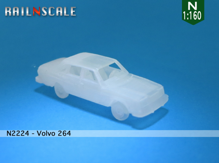 Volvo 264 GL (N 1:160) 3d printed 
