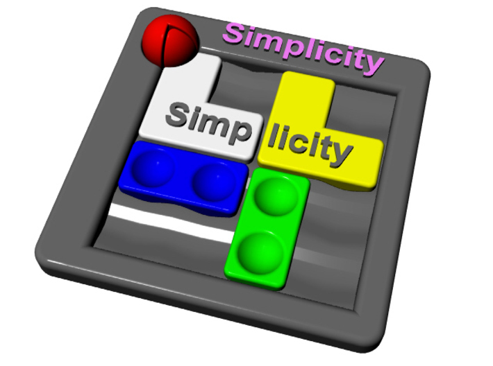 Simplicity Plus 3d printed 