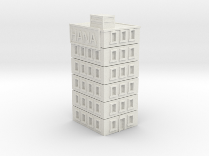 Hana Building 3d printed