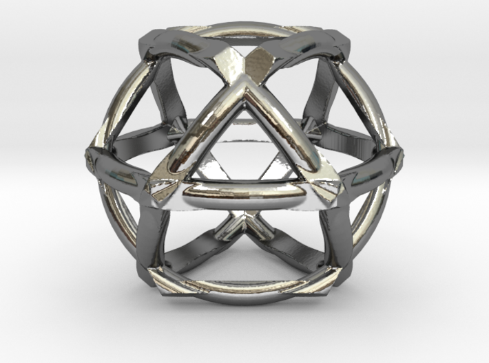 COSMIC VECTOR (pendant) 3d printed