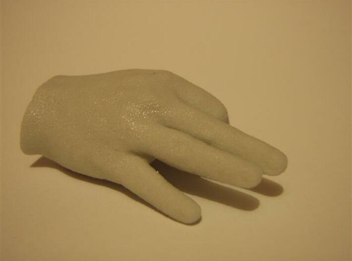 Hand 50mm 3d printed 