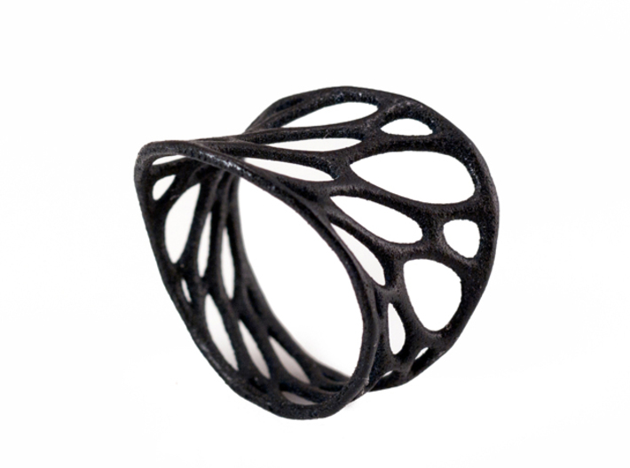 1-layer twist ring 3d printed