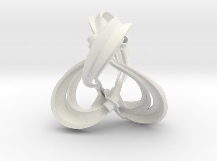 Figure 8 knot complement triangulation 3d printed 