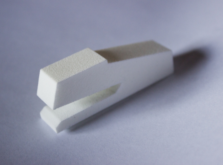 Stapler 3d printed White Strong &amp; Flexible Plastic