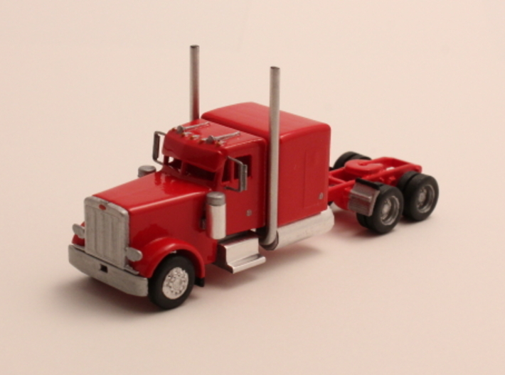 1:160 N Scale Peterbilt 379 with 63&quot; Sleeper 3d printed