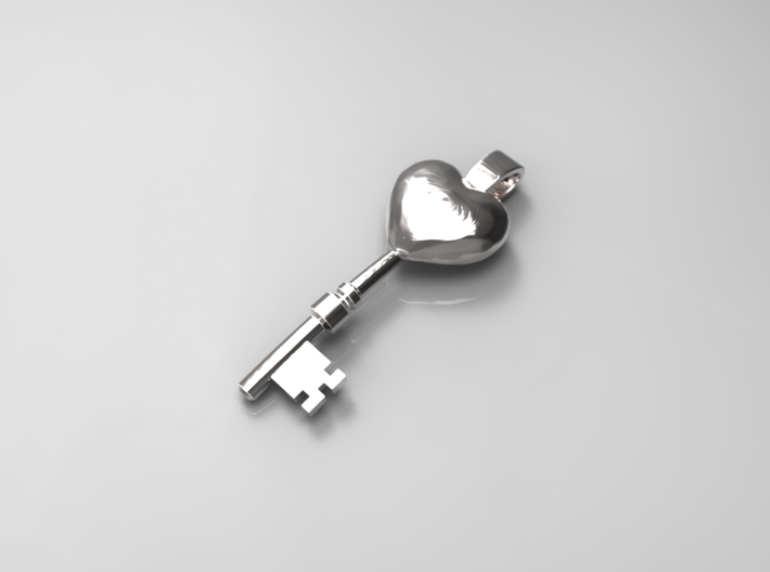 The key to a heart, 004 3d printed 3D Preview Render