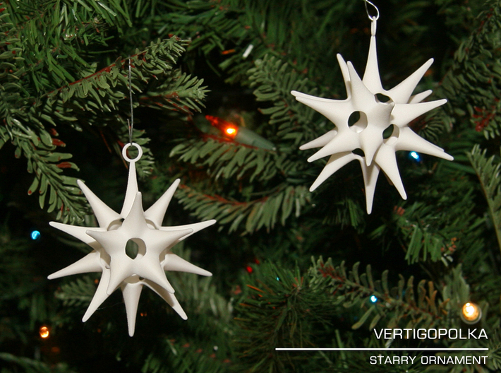Starry Ornament 3d printed