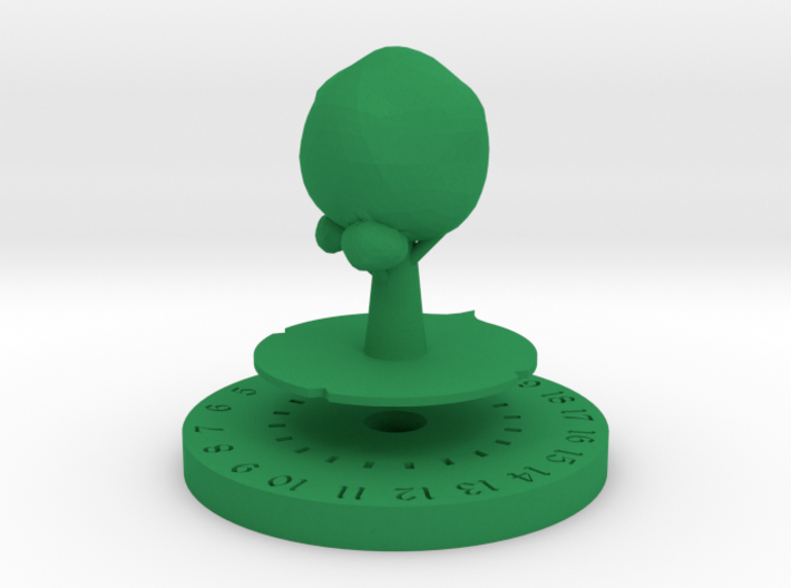 Life Counter - Tree 3d printed