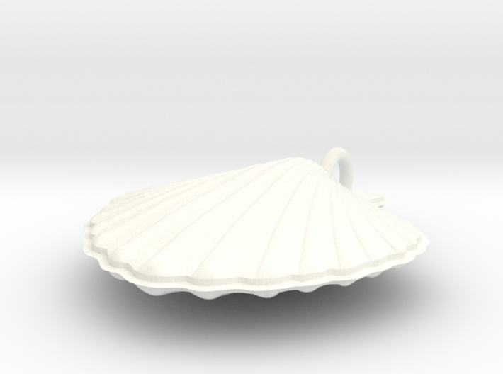 Scallop Necklace 3d printed