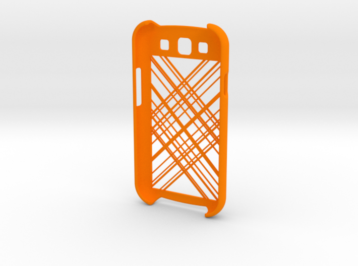 Samsung Galaxy S3 Abstract Lines 3d printed