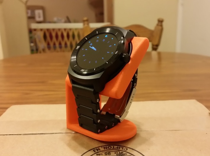 LG G Watch R Desktop Stand 3d printed 