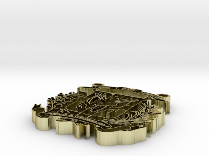 &quot;ESCUDO DOMINICANO&quot; by BURGOS COMPOSITIONS 3d printed