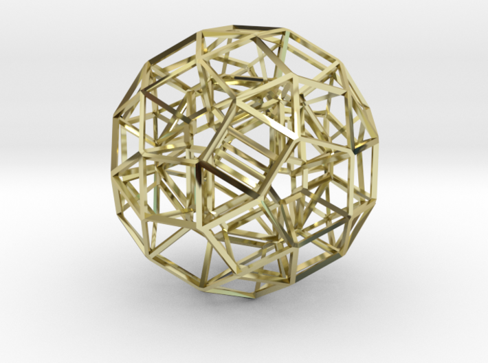 Dodecahedron .06 5cm 3d printed