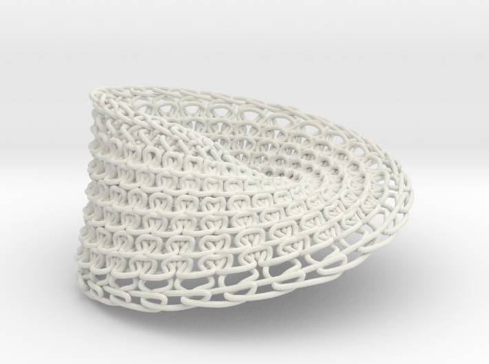 Knitted Mobius 3d printed