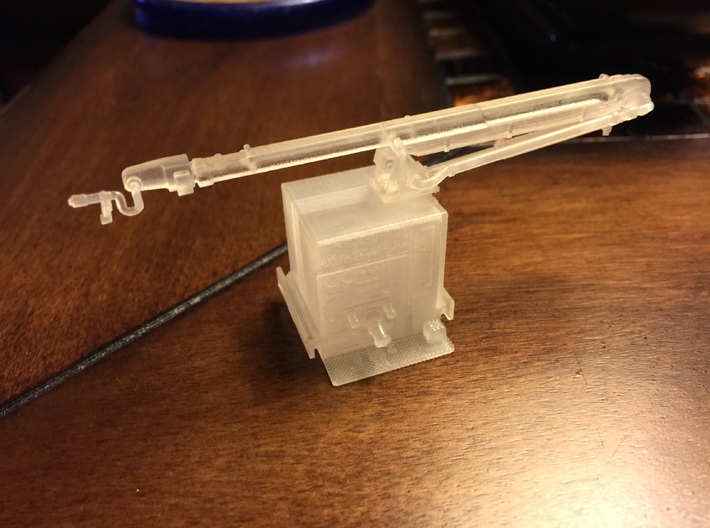 1/87 Philadelphia Water Tower section (Snozzle & P 3d printed 
