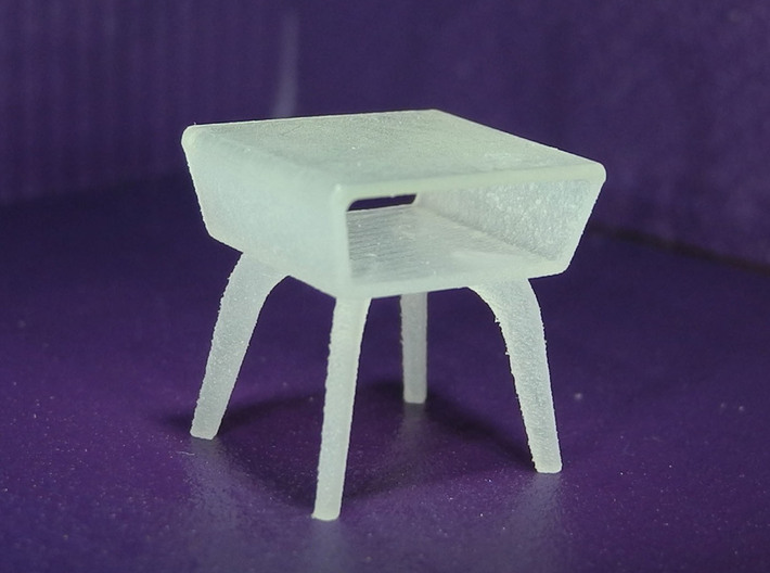 1:48 Moderne Angled Side Table 3d printed