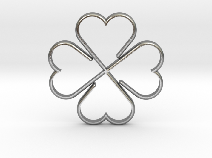 Clover Hearts 3d printed