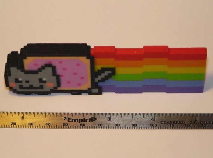 Nyan Cat (Large) 3d printed 