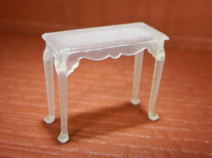 1:48 Queen Anne Console Table 3d printed