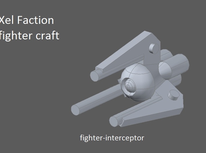10 Xel fighters 3d printed faction preview