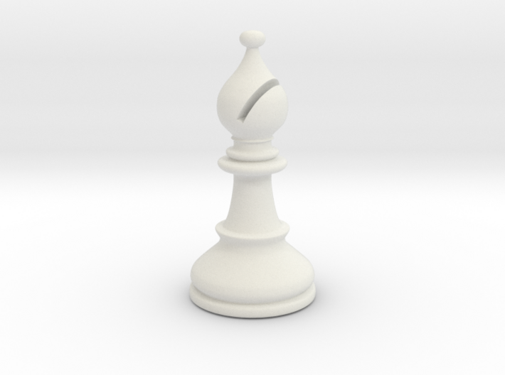 white chess game bishop piece PNG - Photo #13782 