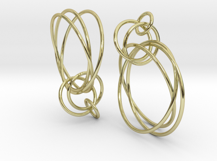 Earrings Loops Smaller - 2 Pcs 3d printed