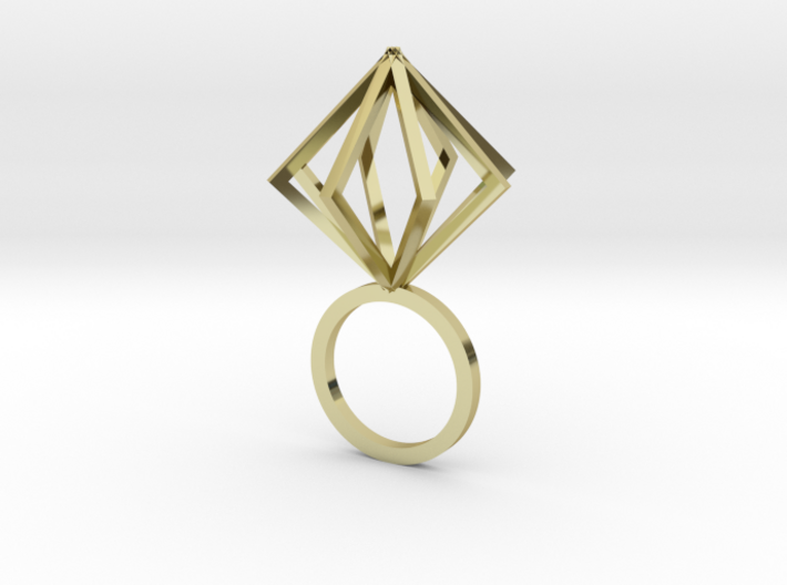 Ring With Box size 9 3d printed