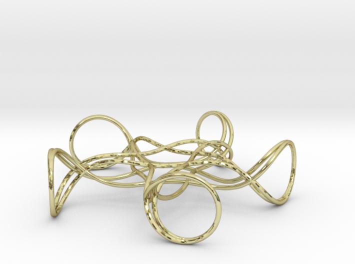 Pentagonal Knot 3d printed