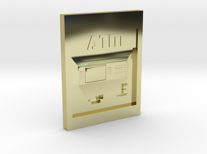 Contemporary ATM for 4&quot; Figures 3d printed