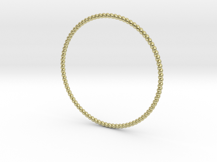 TinyTwist Bangle Bracelet LARGE 3d printed