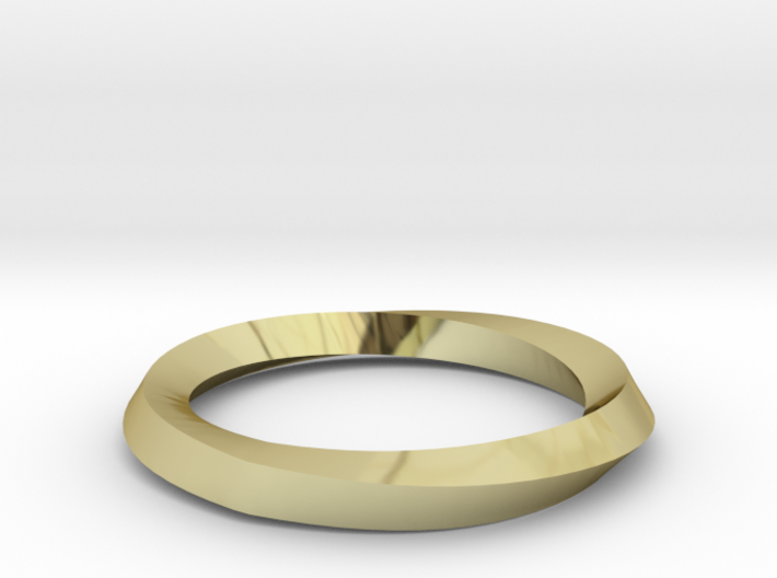 Mobius Wedding Ring-Size 6 3d printed