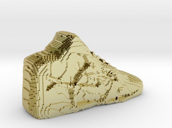 Pixelated Basketball Shoe by Suprint 3d printed