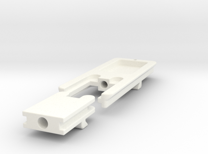 Arca-Swiss Style Plate with Horizontal Clamp 3d printed