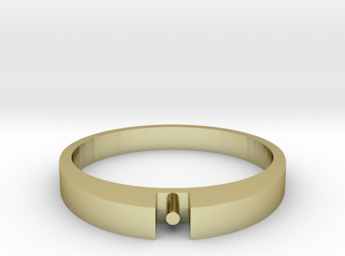 1-bit ring (US8/⌀18.2mm) 3d printed