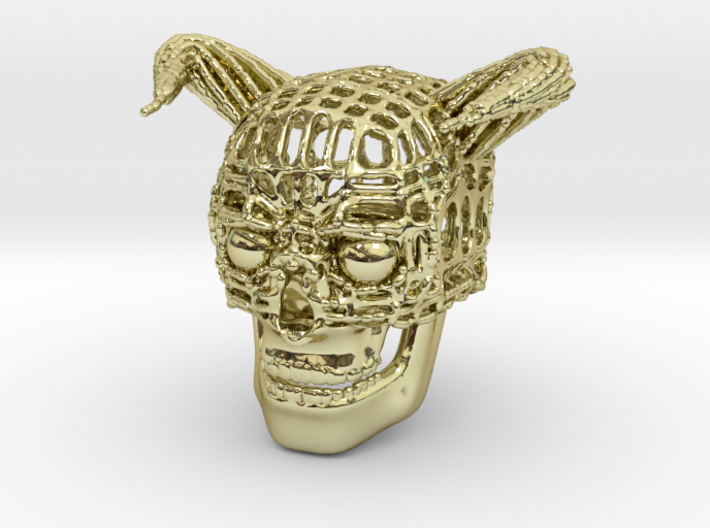 Skull of Devil 3d printed