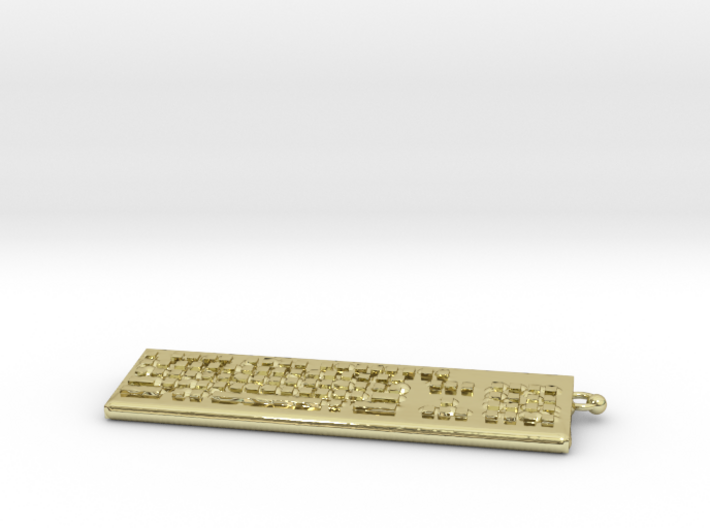 Keybord Keychain 3d printed