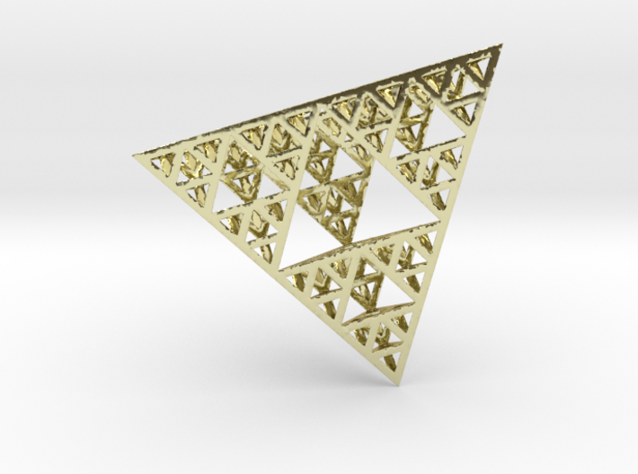 Sierpinski Tetrahedron 3d printed