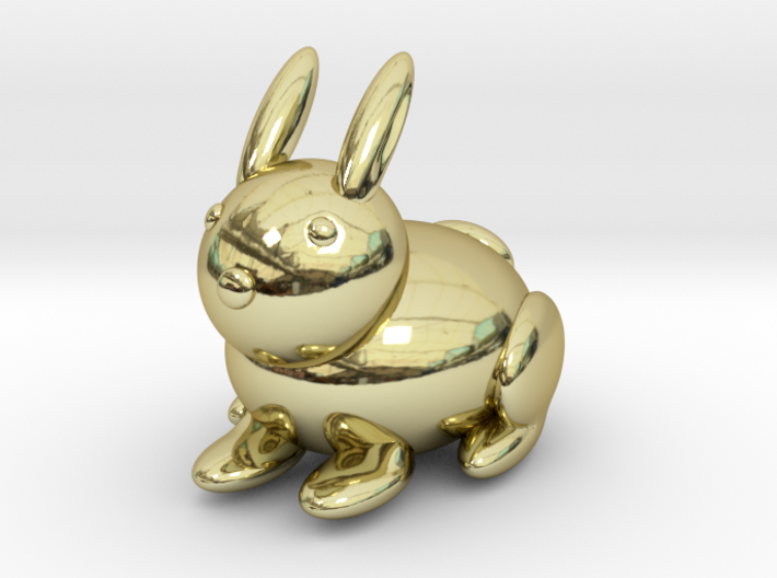 Rabbit (small) 3d printed