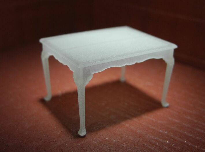 1:48 Queen Anne Dining Table 3d printed