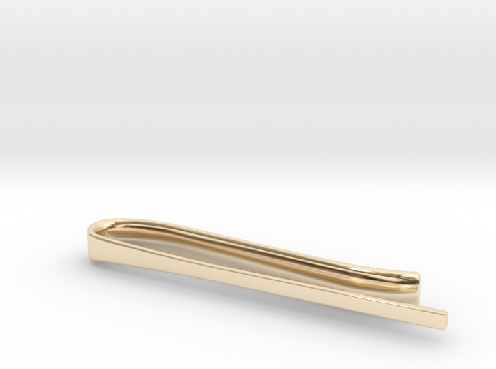 Tie Bar (tapered) 3d printed
