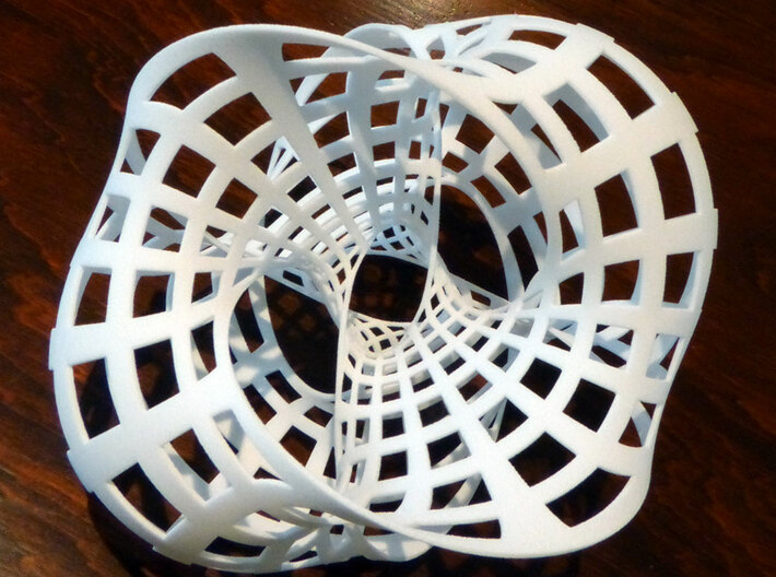 Seifert surface for (4,4) torus link 3d printed