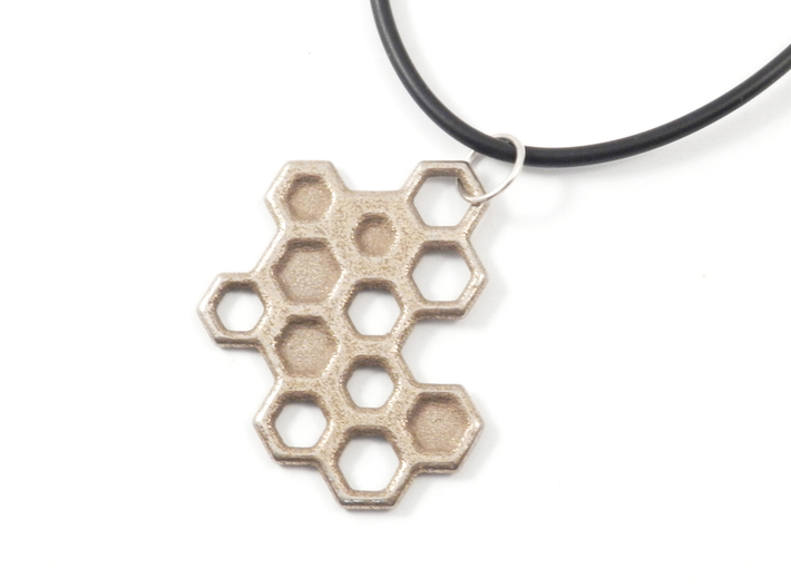 Honeycomb Necklace 3d printed