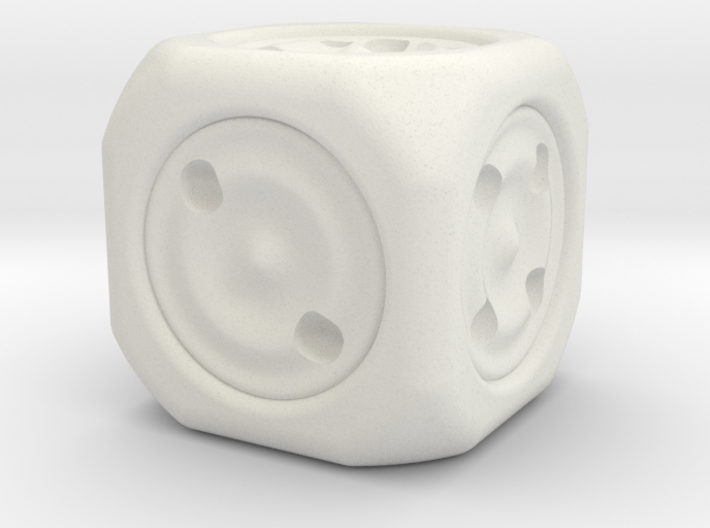 The dice 3d printed